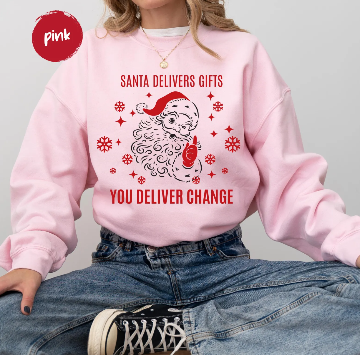 Funny Santa Shirt, Political Christmas Sweatshirt